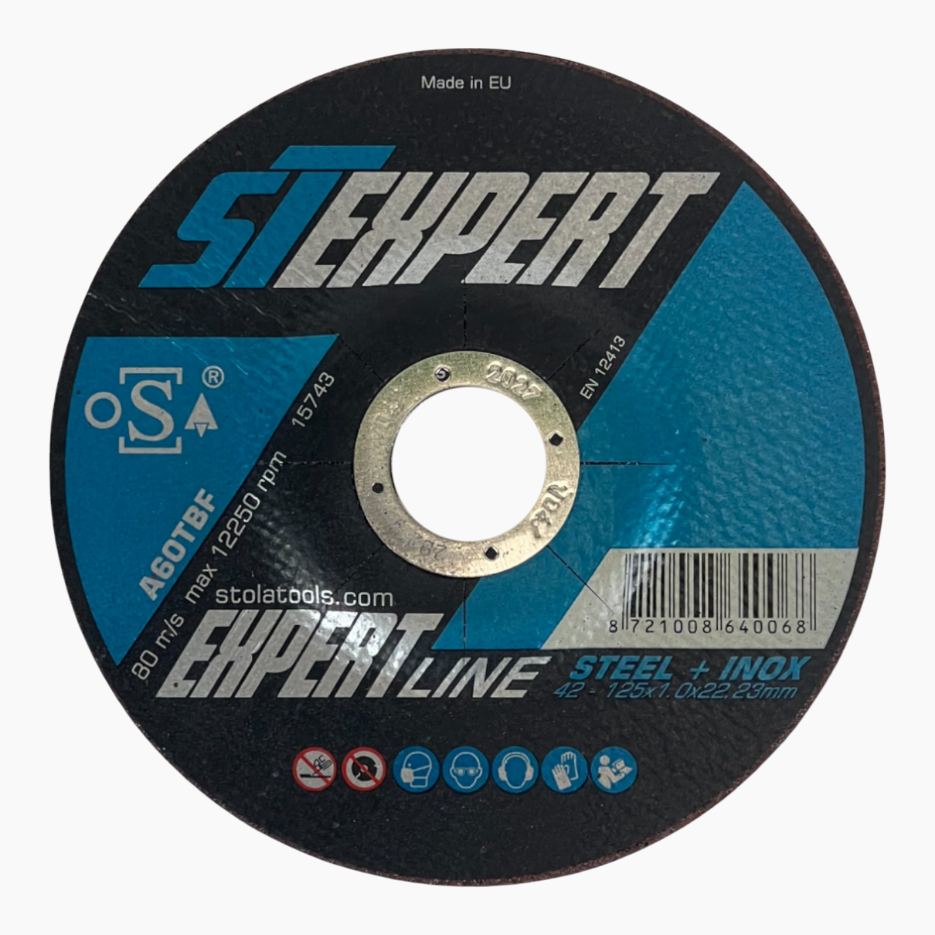 Doorslijpschijf ST Expert Sheetmetal 125 x 1,0 mm