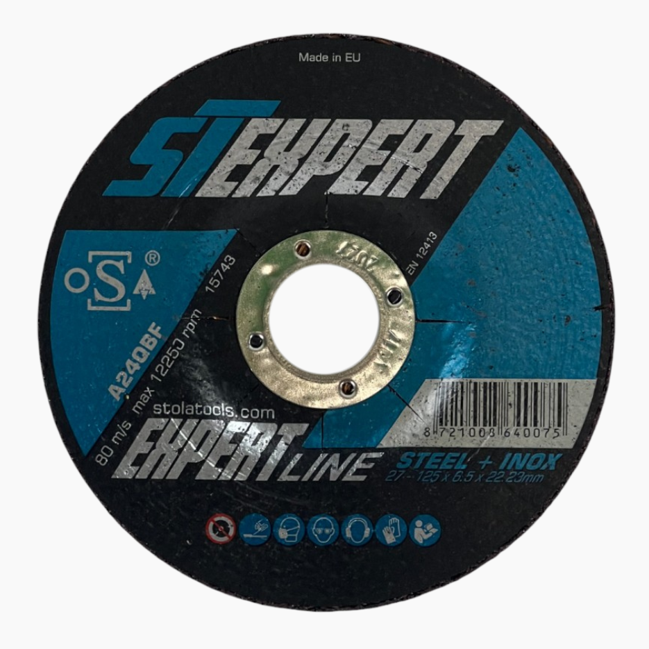 Afbraamschijf ST Expert 125 x 6,5 mm