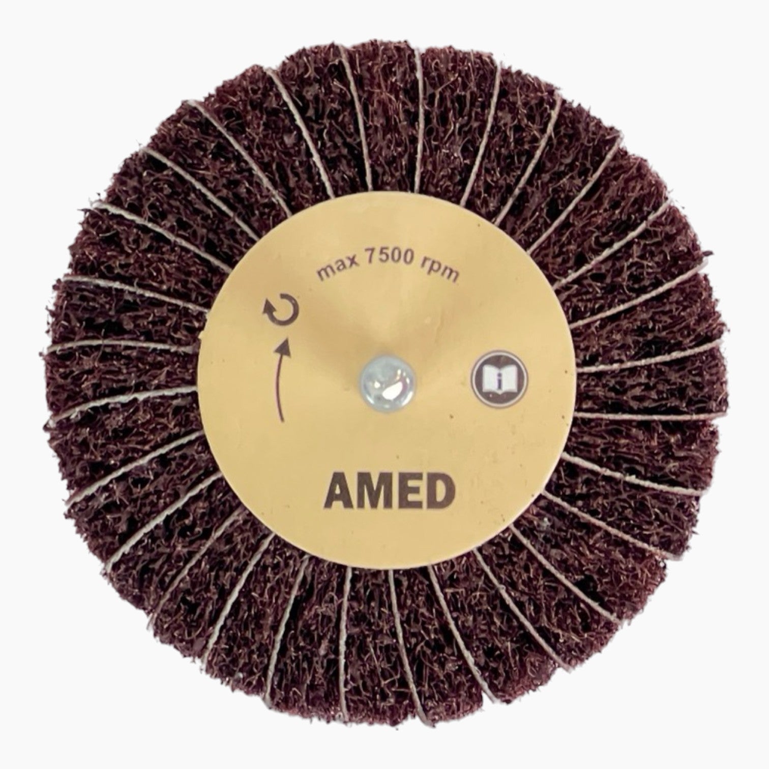 Combi lamellenborstel op stift 80 x 50 mm