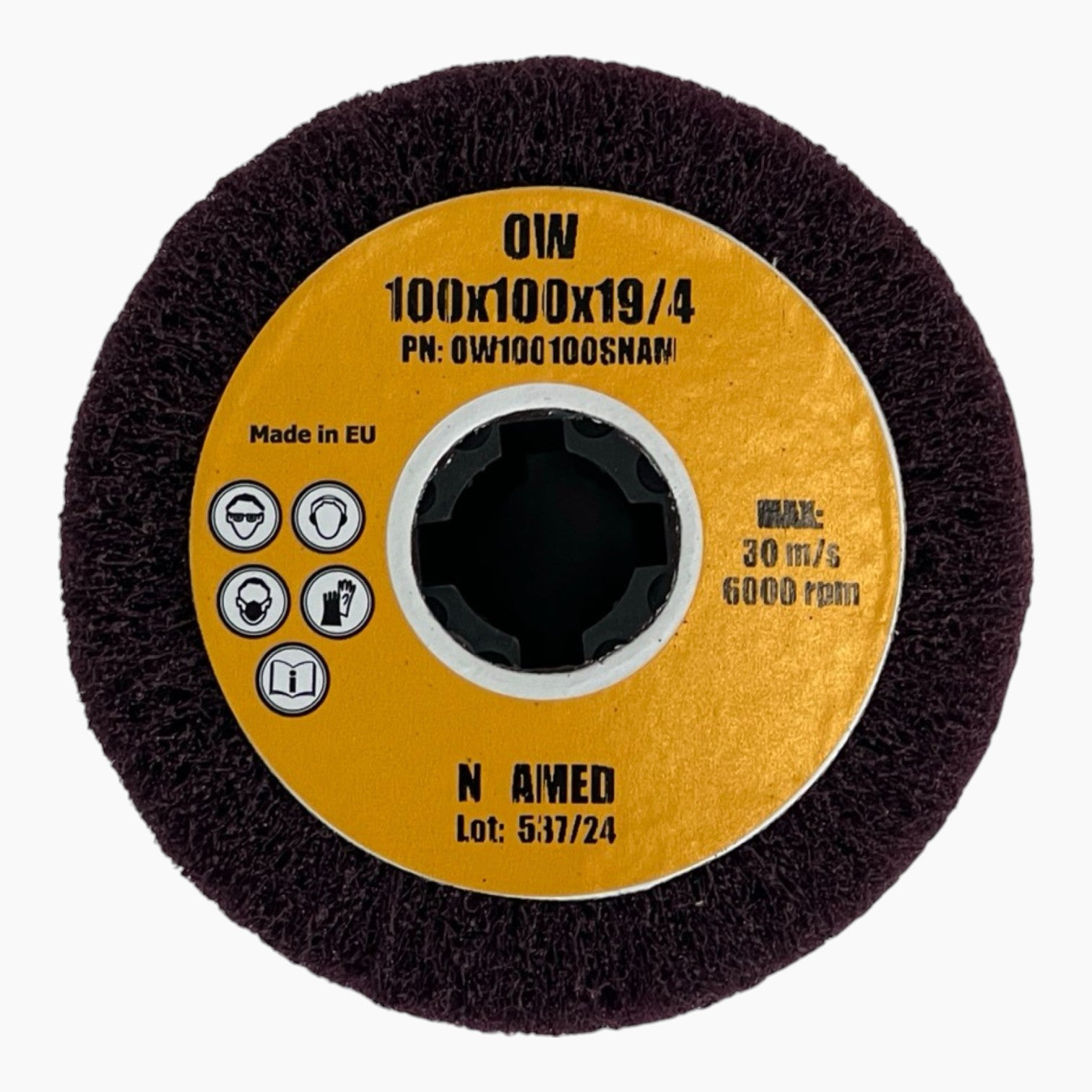 Schuurcilinder OW 100 x 100 mm 19/4