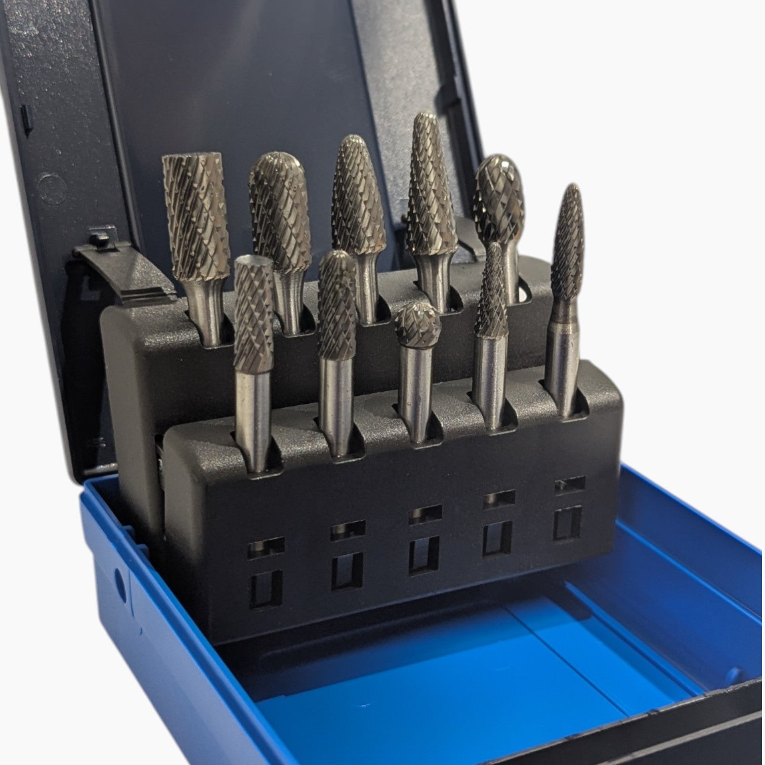 Stola hardmetalen stiftfrezen set - 10 delig - 6 mm